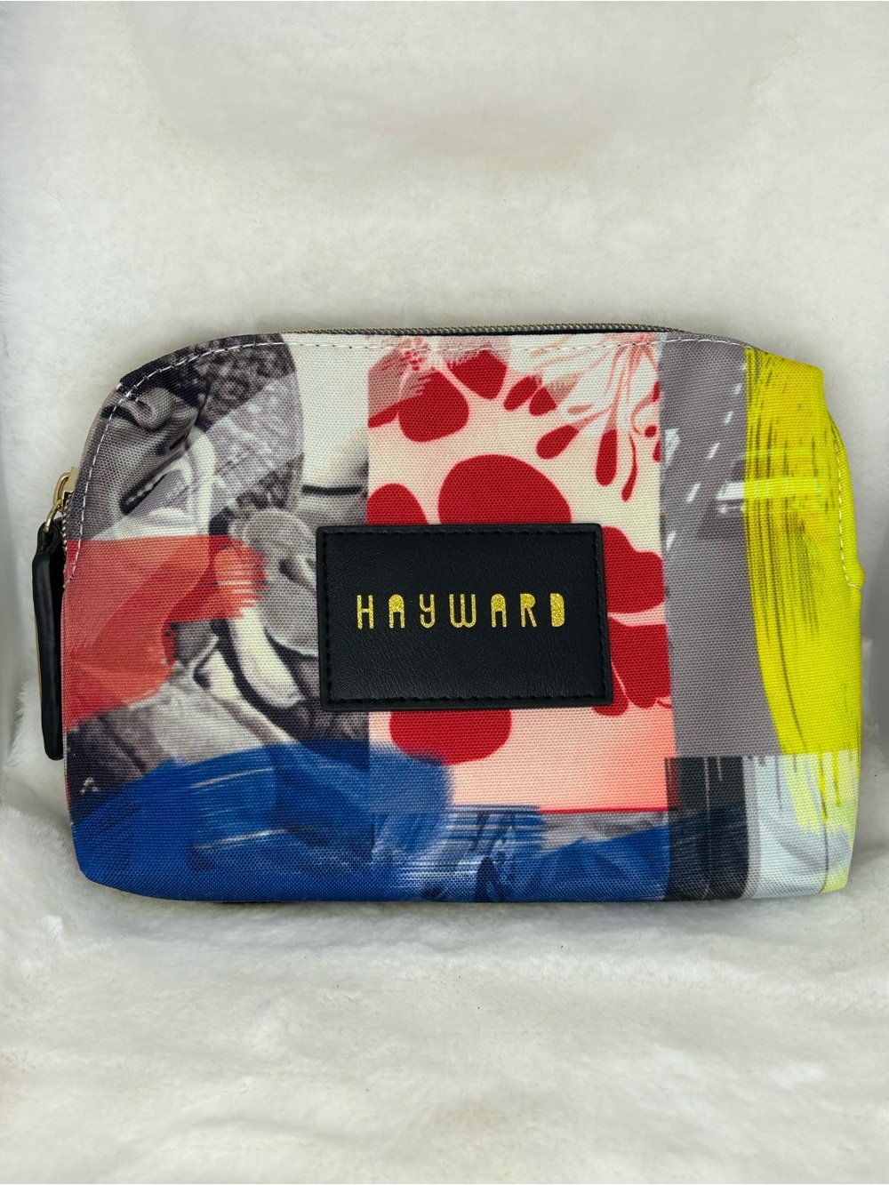 HAYWARD GRAPHIC PRINT COSMETIC POUCH